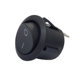 Small Round Rocker Switch 2 Pin - ON/OFF