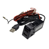 Isuzu Dmax 3.1A (1A/2.1A) USB Car Charger & USB Audio Extender
