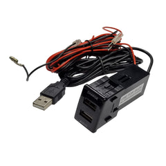 Isuzu Dmax 3.1A (1A/2.1A) USB Car Charger & USB Audio Extender