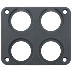 4 Hole Square Panel - Blank