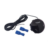 Waterproof Temp Meter Round - Blue LED