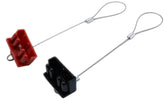 50A Dust Cover for Brad Harrison Equivalent Plug - Black/Red