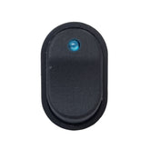 3 Pin Oval Rocker Switch ON/OFF - LED Indicator