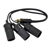 Male Hella To 3 Lighter Sockets