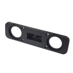 Square Connector (50A Brad Harrison) Panel With 2 Round Sockets – Blank