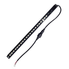 30cm Tri Colour LED Strip Light - White/Amber/Red