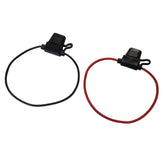 In Line Standard Fuse Holder 16AWG Wire