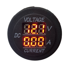 Voltmeter & Ammeter Socket - Dual LED Display