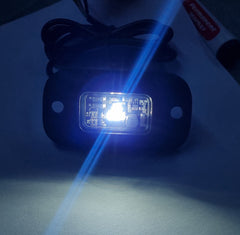 LED Rock Light - White/Amber LED Light
