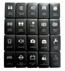 Toyota REVO Push Switch 32x20mm Blank - Optional Engraving