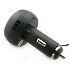 3 in 1 VST-706 Digital LED Voltmeter Thermometer USB Charger 12V/24V Cigarette Lighter