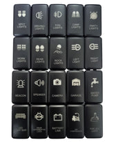 Toyota VIGO Push Switch 40x20mm Blank - Optional Engraving