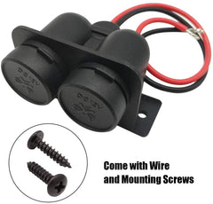 Dual Cigarette Lighter Socket Splitter