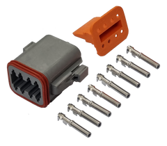 8 Pin Deutsch Connector Plug - MALE