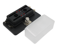 4 Way Blade Fuse Box with LED - Spade Terminal Connection