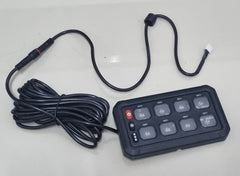 8 Gang Switch Panel - WIRED