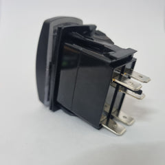 5 Pin Rocker Switch Blank ON-OFF - Optional Engraving