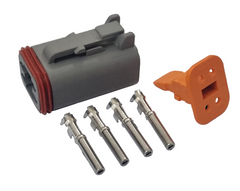 4 Pin Deutsch Connector Plug - MALE