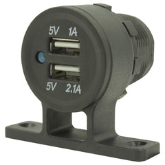1 GANG ROUND BRACKET - 12V ROUND ACCESSORY