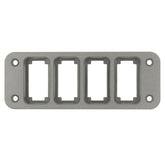 4 Gang 40x20mm Switch Flush Mount Panel