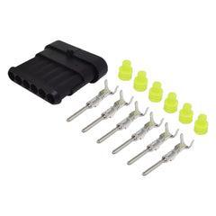 6 Way TE Super Seal Type FEMALE Connector Plug