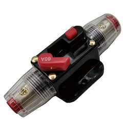 Resettable Car Circuit Breaker Audio Inline System Protection DC 12V-24V - Style 2