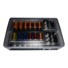 Fuse Box - 1 In And 12 Out With Negative Bus Led Indicator
