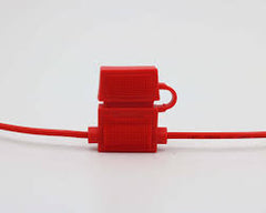 In Line Standard Fuse Holder 16AWG Wire