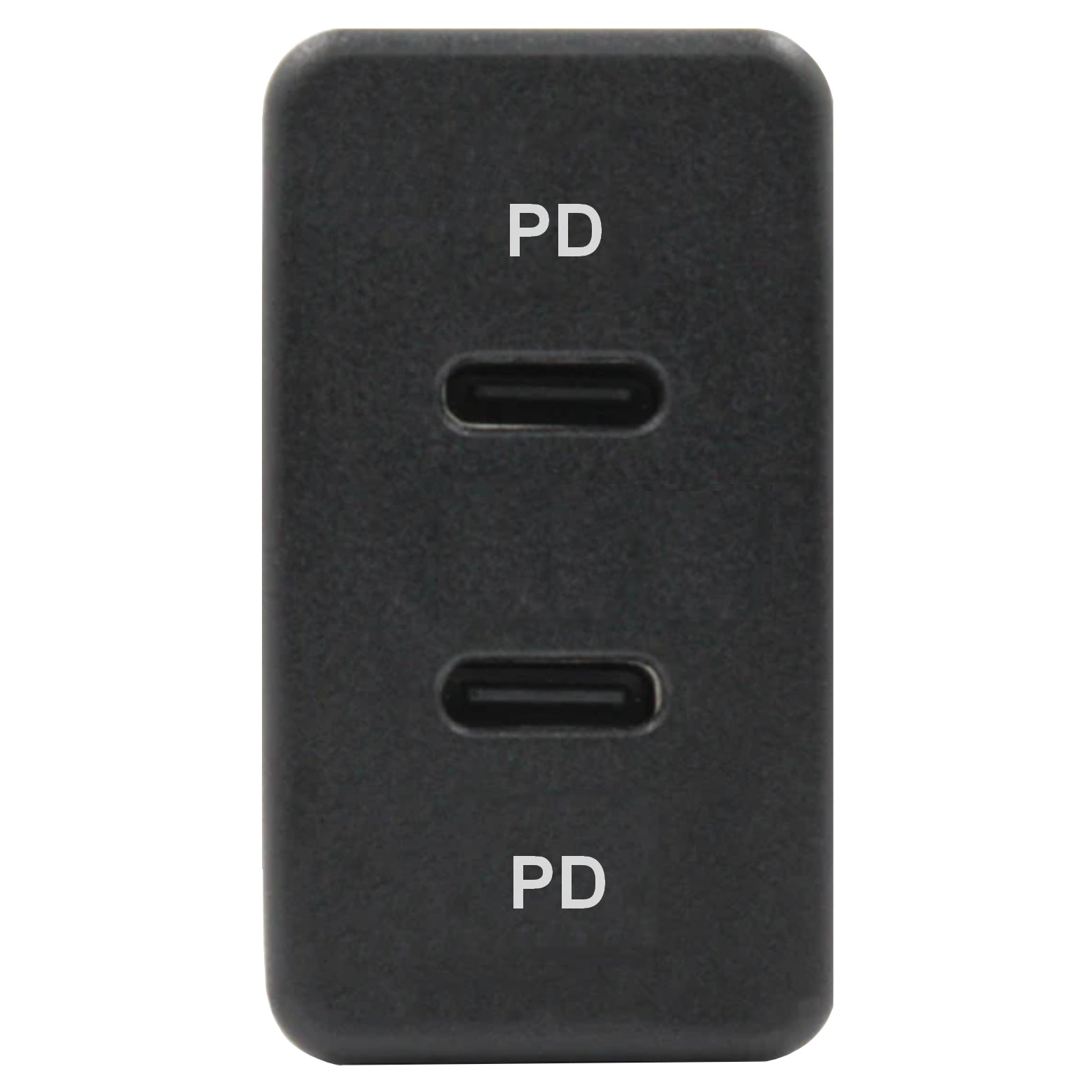 Toyota Vigo Dual Type-C PD USB Charger 40x20mm - Blue LED
