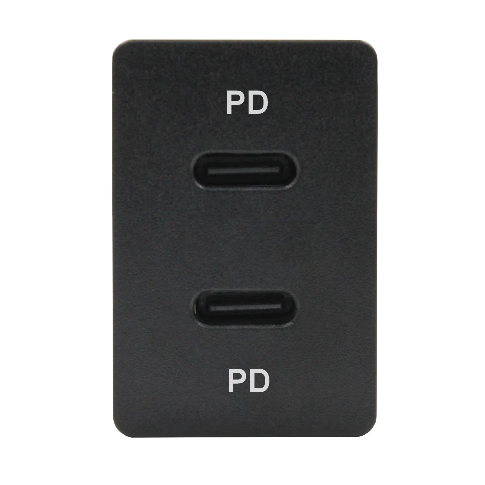 Toyota Revo Dual Type-C PD USB Charger 32x20mm - Blue LED
