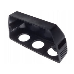 3 Hole Console black plastic