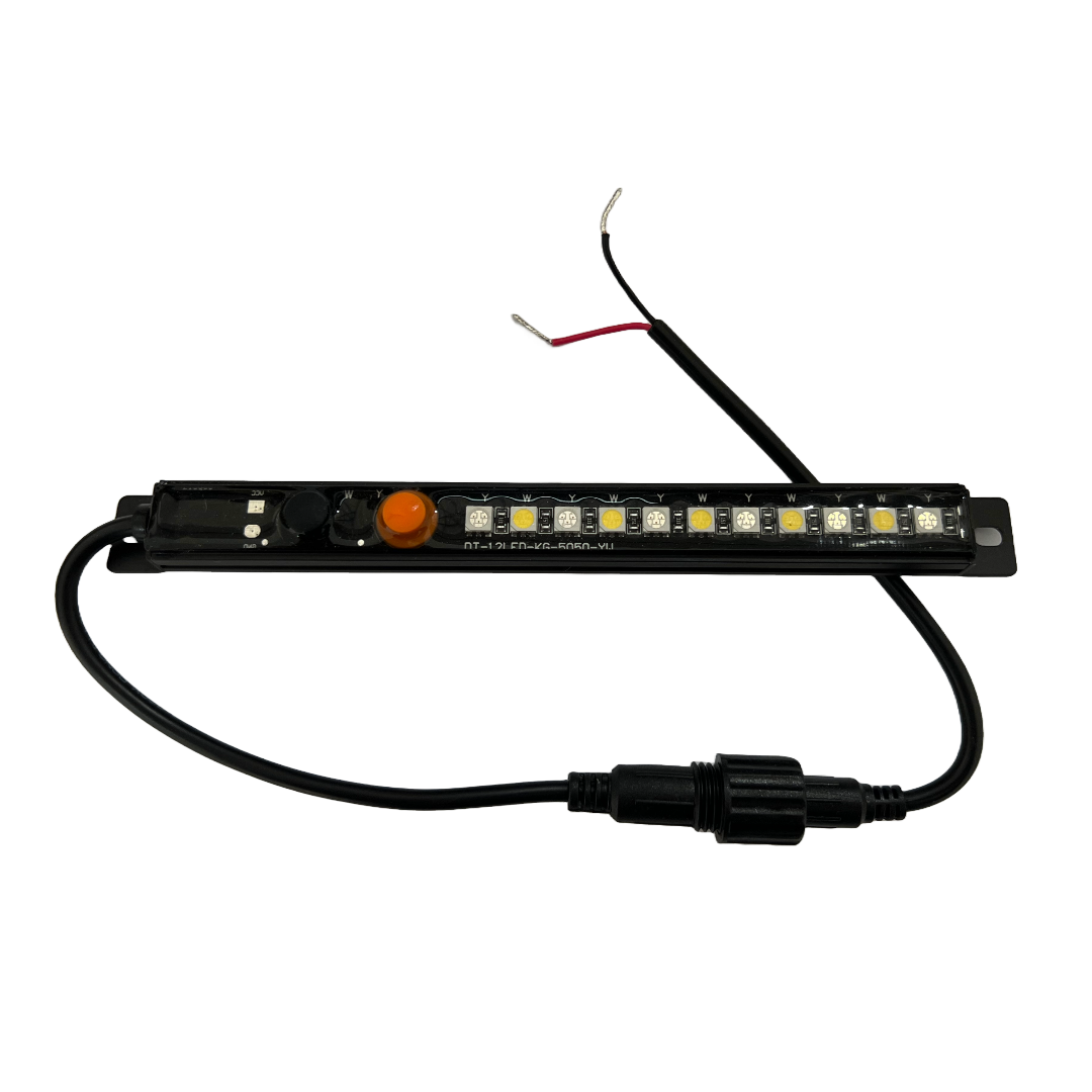 15cm Dual Colour LED Strip Light - White / Amber