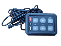 6 Gang Switch Panel - WIRED
