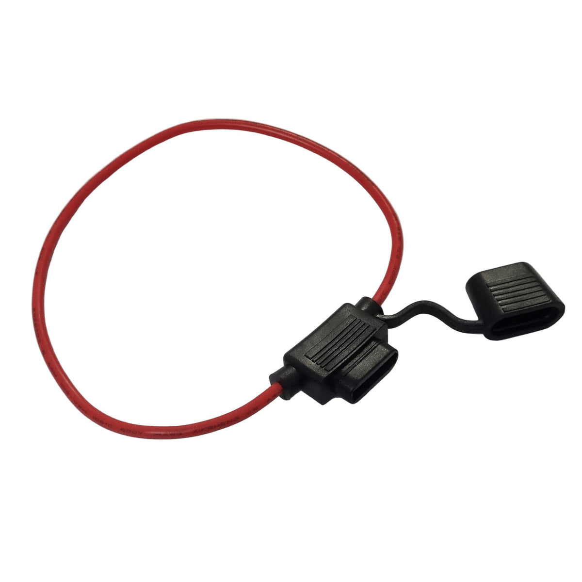 In Line Mini Fuse Holder 16AWG Wire