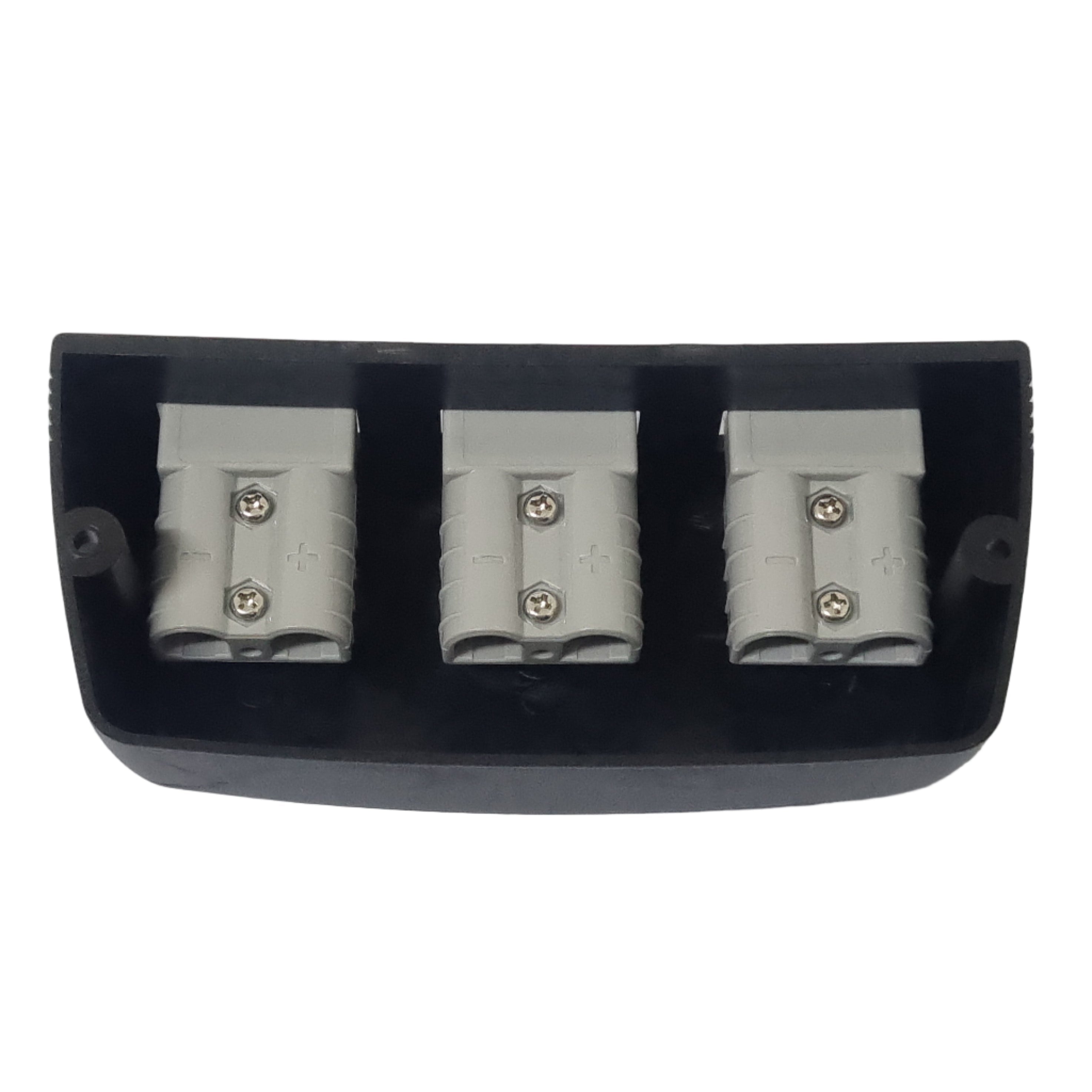 Triple Brad Harrison Dome Holder With 50A Brad Harrison Plugs