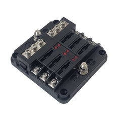 6 Way fuse Box with Negative Bus Bar