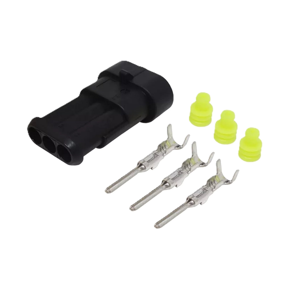 3 Way TE Super Seal Type FEMALE Connector Plug