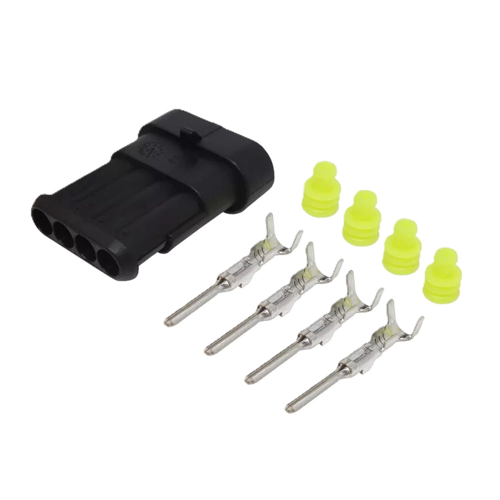 4 Way TE Super Seal Type FEMALE Connector Plug