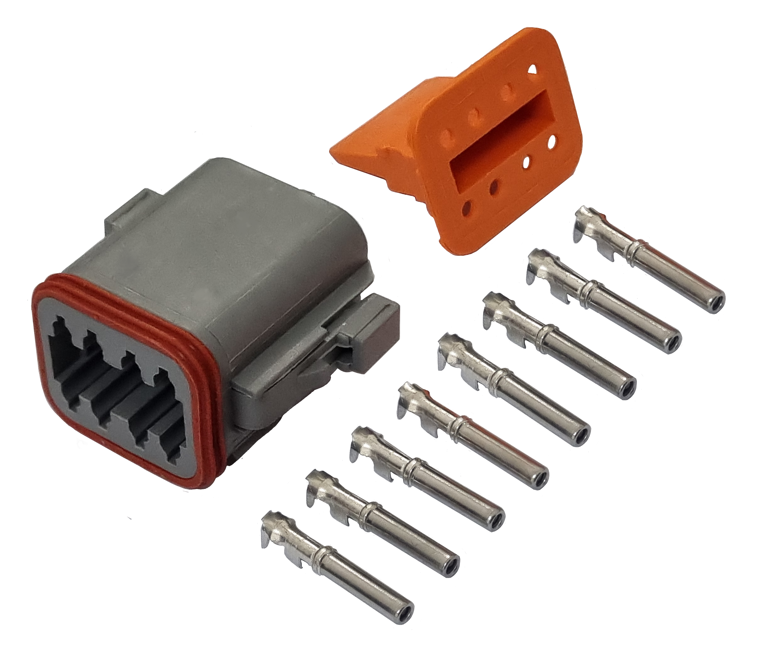 8 Pin Deutsch Connector Plug - MALE