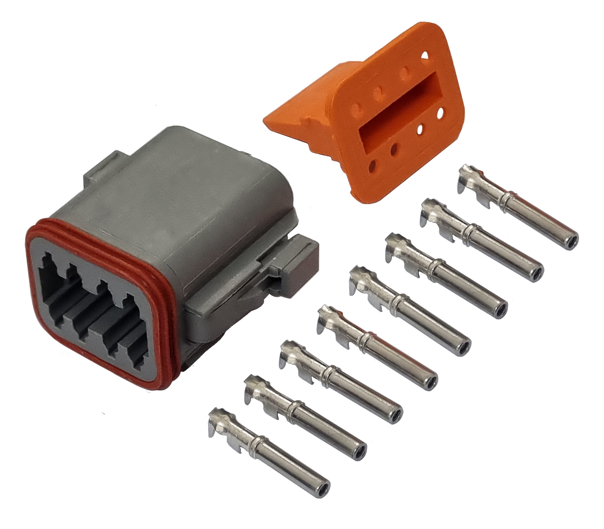 8 Pin Deutsch Connector Plug - MALE