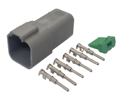 6 Pin Deutsch Connector Plug - FEMALE