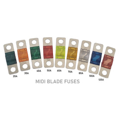 50A - 125A Midi Blade Fuse