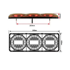 LED Tail Light Set (of 2)