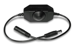 Rotary Dimmer with LED - DC to DC Plug