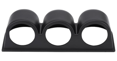 Dashboard 3 Gauge Black Holder 52MM 2" (UNIVERSAL)