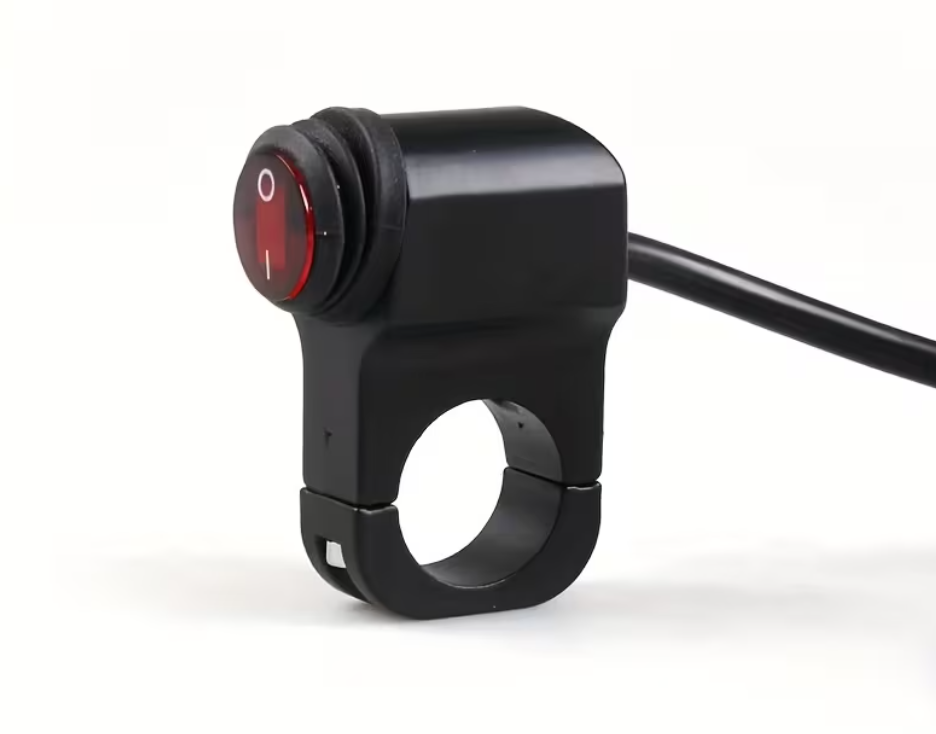 Motorcycle Handlebar Switch - RED
