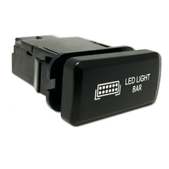 Toyota Push Switch 40x20mm Blank Horizontal - Optional Engraving