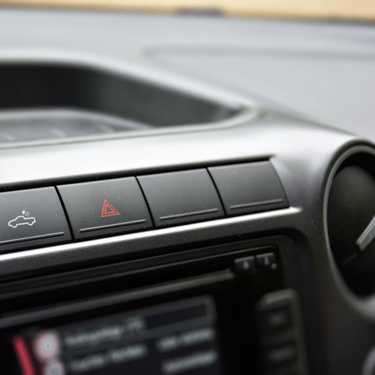 Volkswagen Amarok push switch, large for in dash above radio 43x27mm Red led "spot light" - the4x4store.co.za