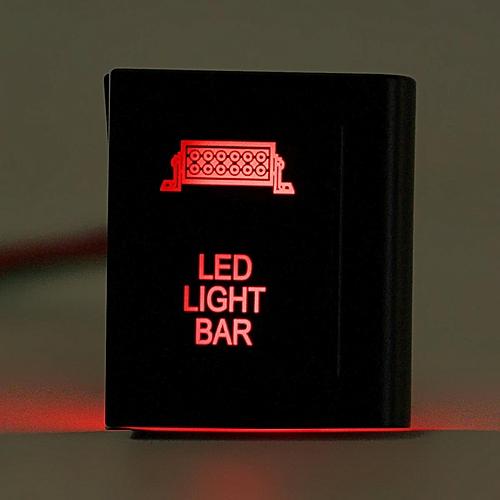 Volkswagen Amarok OEM "Led Light Bar" push switch next to gearlever 30mm*26mm Right Hand side - the4x4store.co.za