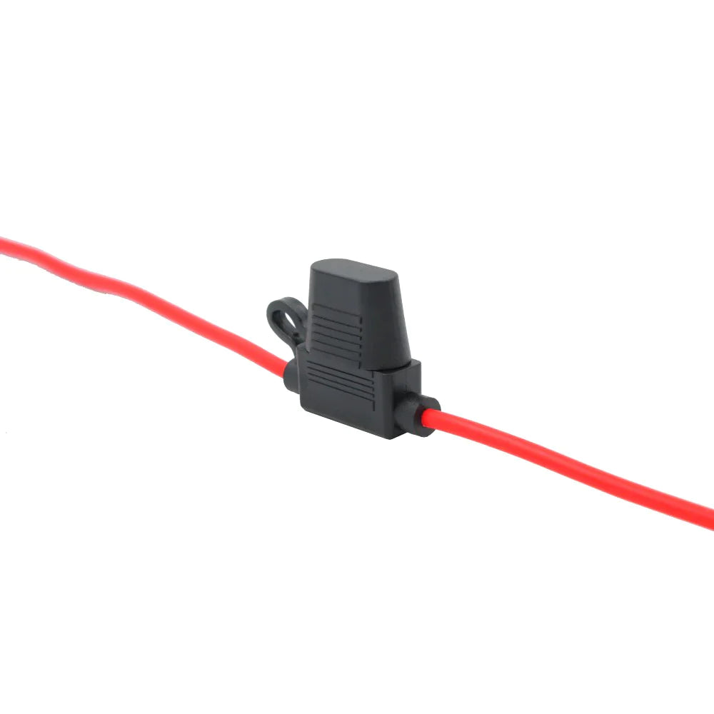 In Line Standard Fuse Holder 20A 14AWG Wire